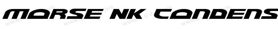 Morse NK Condensed Laser字体转换